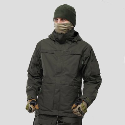 Штурмова демісезонна куртка UATAC Gen 5.2 Olive (Олива). Куртка пара з флісом L 3230 фото