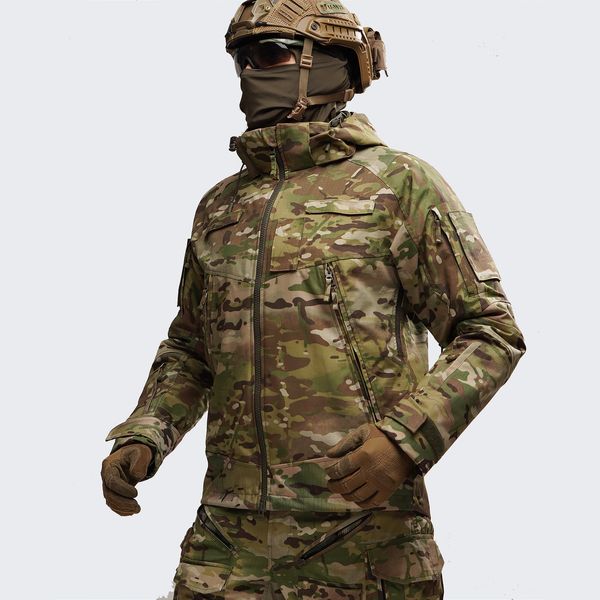 Tactical demi-season jacket UATAC Gen 5.6 Multicam Original Ripstop | S