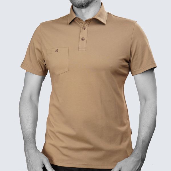 Polo UATAC Casual Coyote S