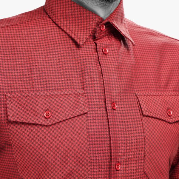 UATAC Plaid Shirt Red | XS