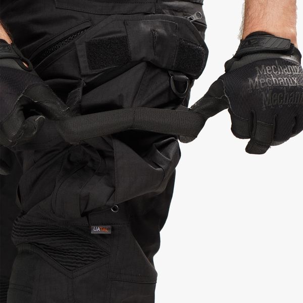 Tactical Pants UATAC Gen 5.6 with kneepads| S | Black