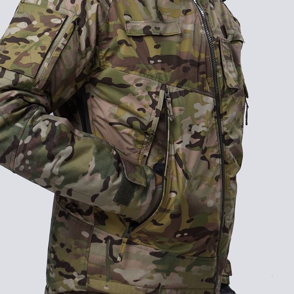 Military uniform set (Combat Pants + Winter Jacket Membrane) UATAC Multicam Original | L