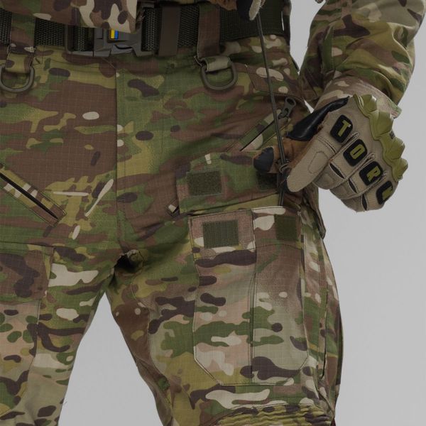 Military uniform set (Combat Pants + Winter Jacket Membrane) UATAC Multicam Original | M