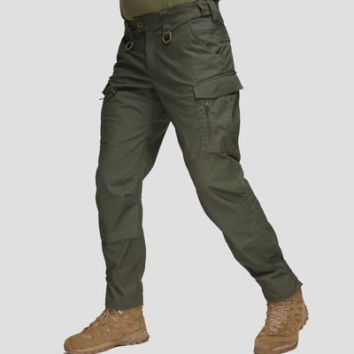 Тактичні штани Lite Flexible UATAC Олива | S 103011 фото