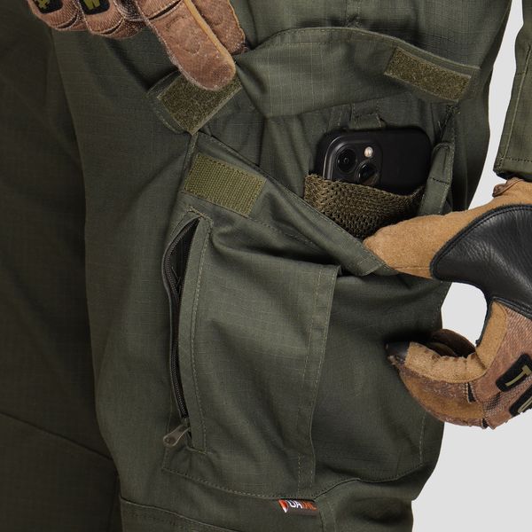 Tactical Pants Lite Flexible UATAC | Olive | XS