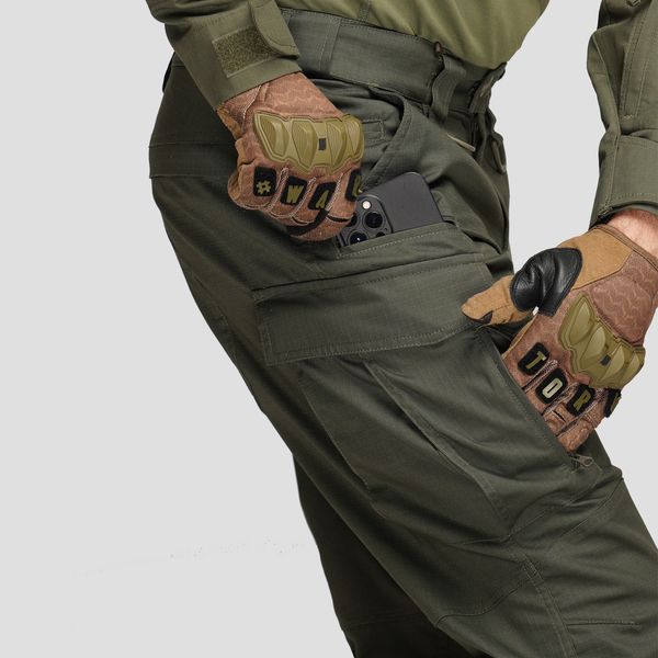 Tactical Pants Lite Flexible UATAC | Olive | XS