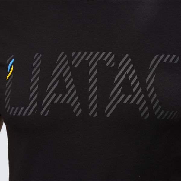 UATAC Summer T-Shirt 95/5 Black with UATAC print | S