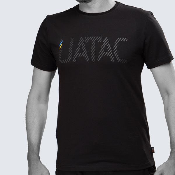 UATAC Summer T-Shirt 95/5 Black with UATAC print | S