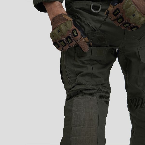 Tactical Pants UATAC Gen 5.4 with kneepads | XS | Olive