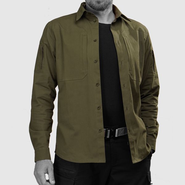 UATAC Shirt President Line Olive | M