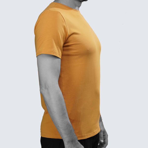 UATAC Summer T-Shirt 95/5 Yellow with Trident print | M