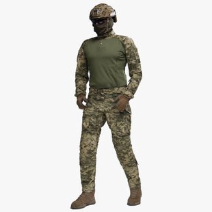 Military uniform set (Сombat Pants + Combat Shirt) UATAC Gen 5.6 Pixel MM14 | XS