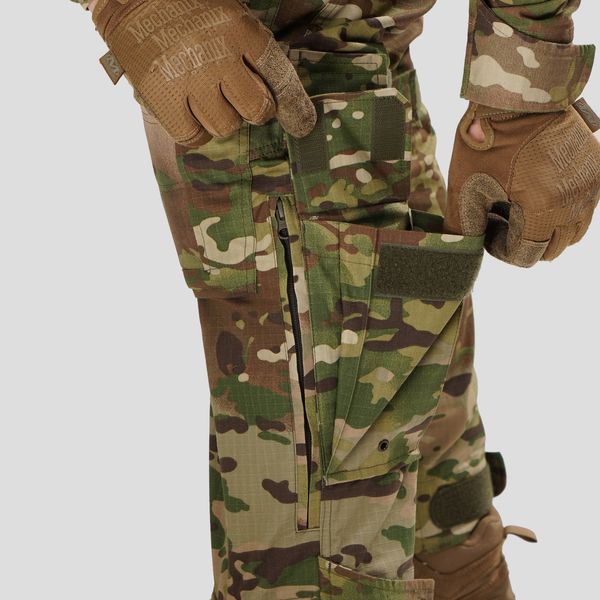 Military uniform set (Сombat Pants + Combat Shirt Olive) UATAC Gen 5.6 Multicam Original | S