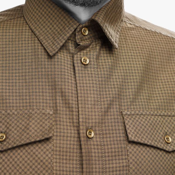 UATAC Plaid Shirt Khaki | S