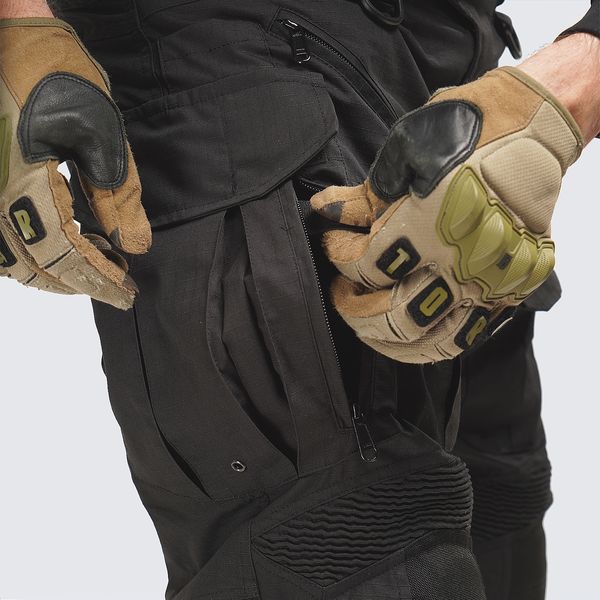 Tactical Pants UATAC Gen 5.4 with kneepads| XS | Black