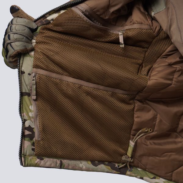 Тактична зимова куртка UATAC Multicam Membrane Climashield Apex M 3714 фото