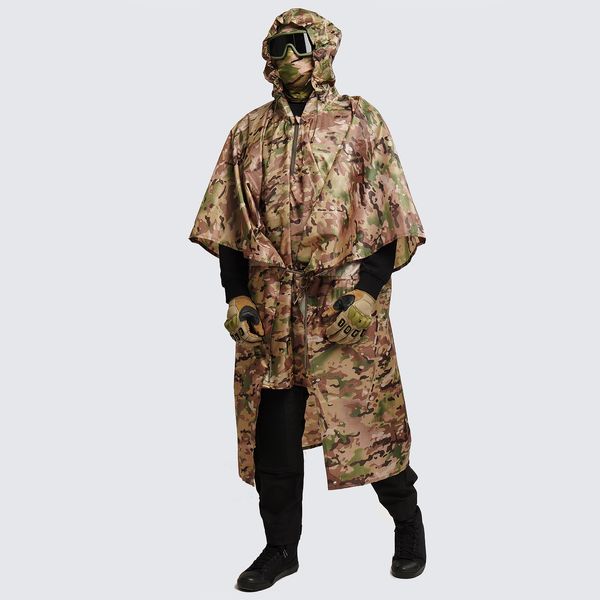 Raincoat Poncho Tent Gen II UATAC Multicam