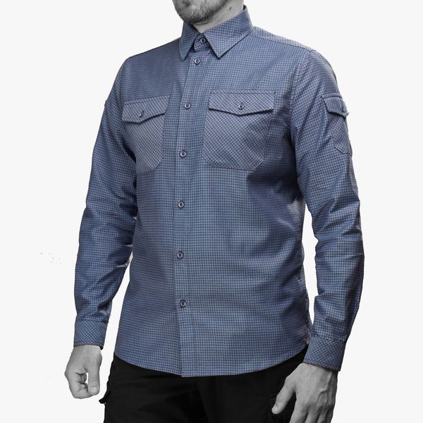 UATAC Plaid Shirt Blue | XS