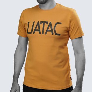 UATAC Summer T-Shirt 95/5 Yellow with UATAC Camo print | S