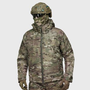 Тактична зимова куртка UATAC Multicam Hard Membrane Climashield Apex M 3715 фото