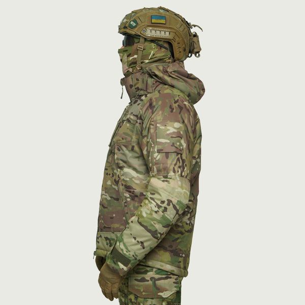 Тактическая зимняя куртка UATAC Multicam Hard Membrane Climashield Apex M 3715 фото