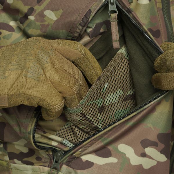 Тактическая зимняя куртка UATAC Multicam Hard Membrane Climashield Apex XS 3715 фото