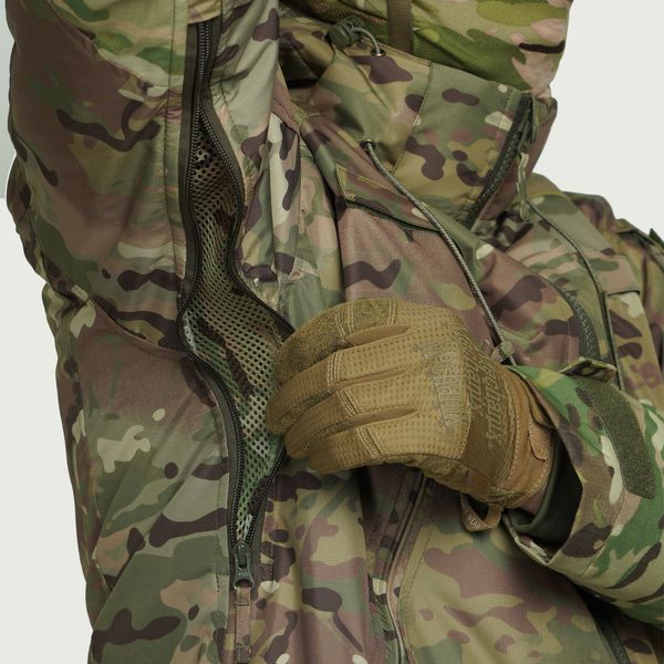 Тактична зимова куртка UATAC Multicam Hard Membrane Climashield Apex XS 3715 фото