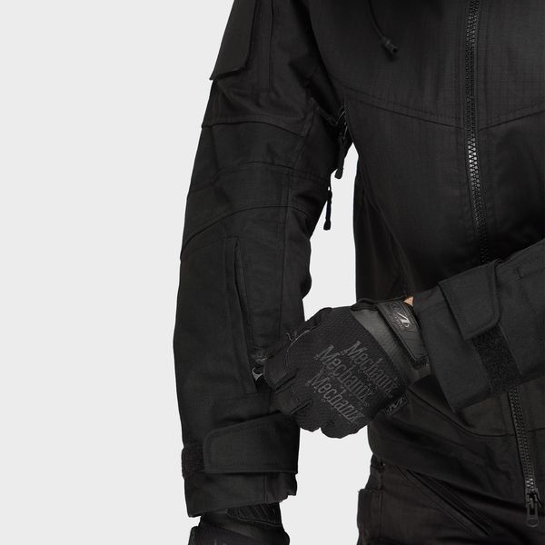 Tactical demi-season jacket UATAC Gen 5.6 Black Ripstop | L