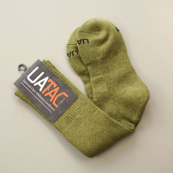 UATAC merino wool trekking socks Olive 40-42